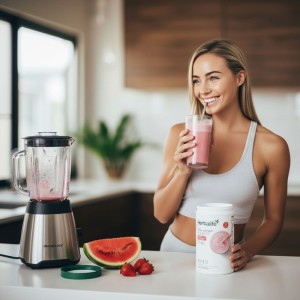 Koktajl Herbalife Formula 1 – truskawkowo-arbuzowy 550 g - edycja limitowana