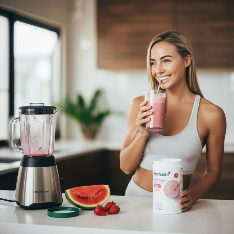 Koktajl Herbalife Formula 1 – truskawkowo-arbuzowy 550 g - edycja limitowana