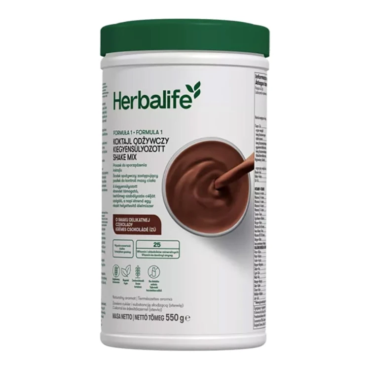 Koktajl Herbalife Formula 1 – delikatna czekolada 550 g