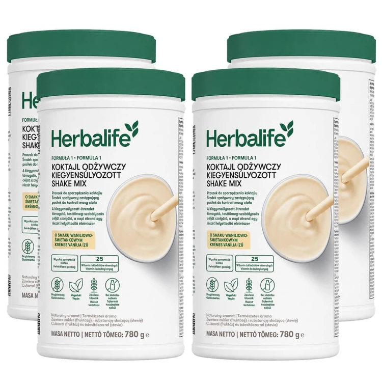 Koktajl odżywczy Herbalife 780g - 4 opakowania