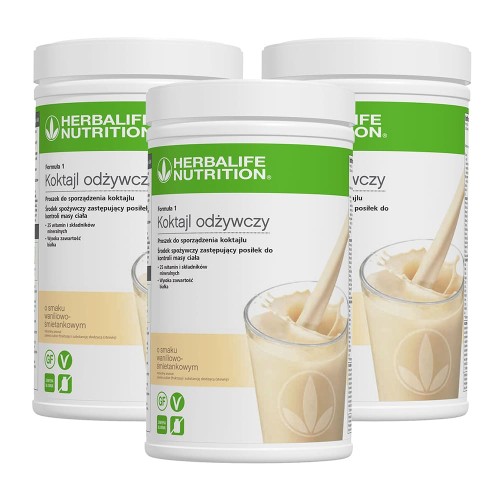 3 Koktajle Herbalife 780g  Formuła 1