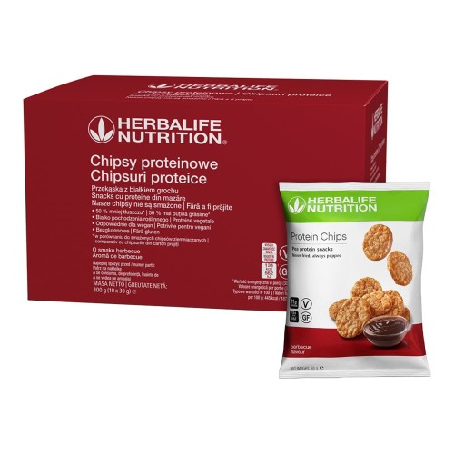 Chipsy proteinowe barbecue od Herbalife