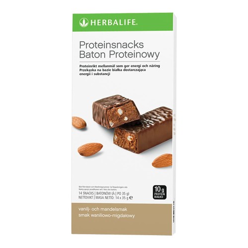 Batony Proteinowe Herbalife - waniliowo-migdałowe