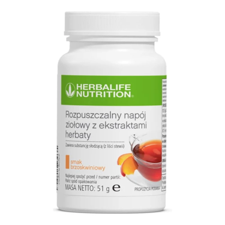 Herbatka Rozpuszczalna Herbalife - smak brzoskwiniowy 51g