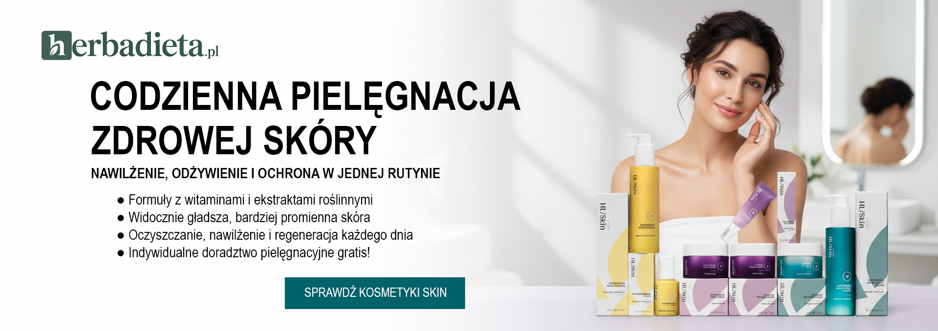 Codzienna pielęgnacja zdrowej skóry