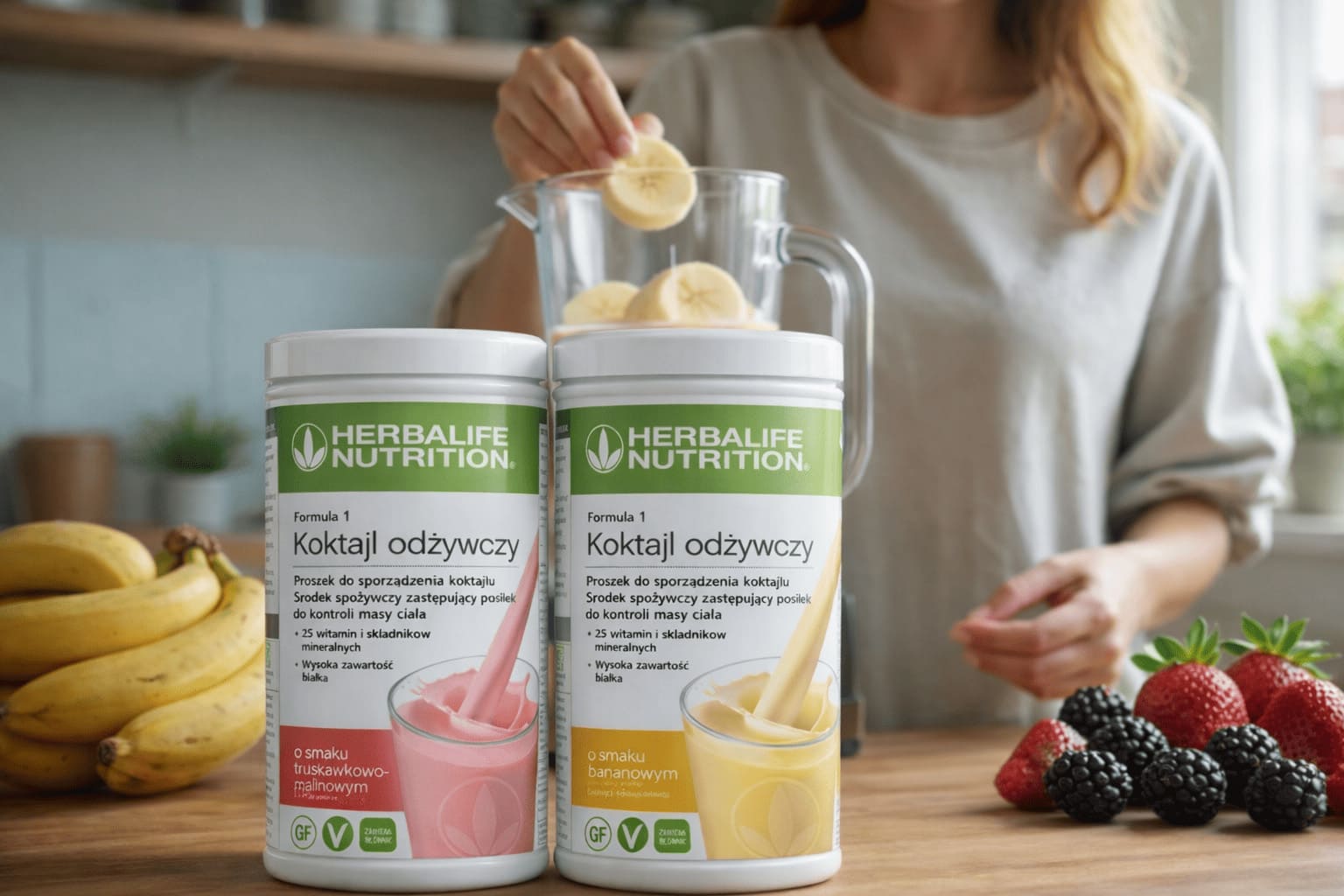 Koktajl Herbalife Formula 1  550 g - dwupak