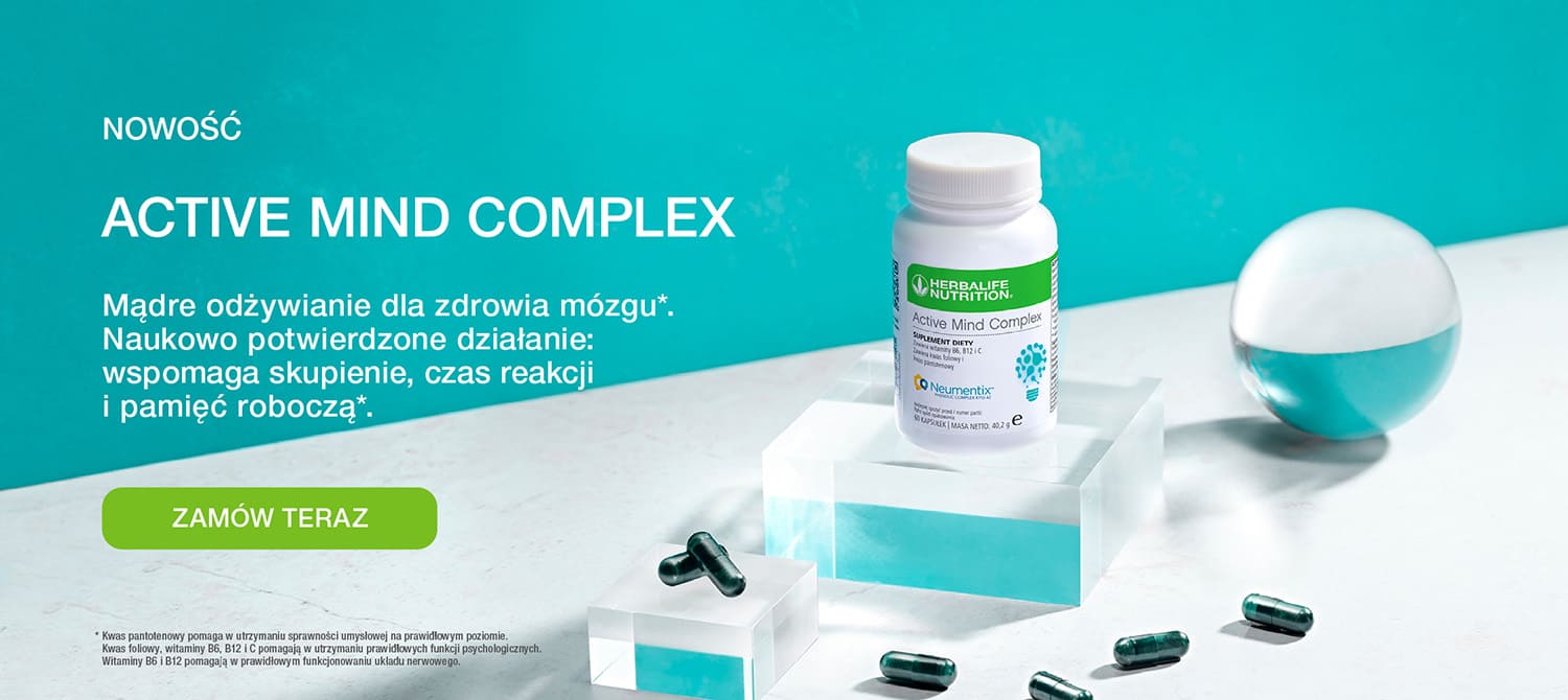 Active Mind Complex Herbalife koncentracja pamięć fokus