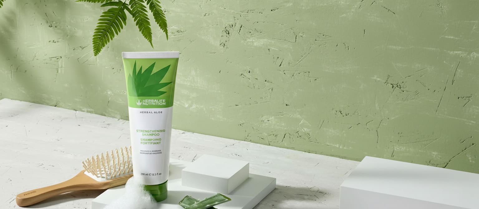Aloesowy szampon wzmacniający Herbalife