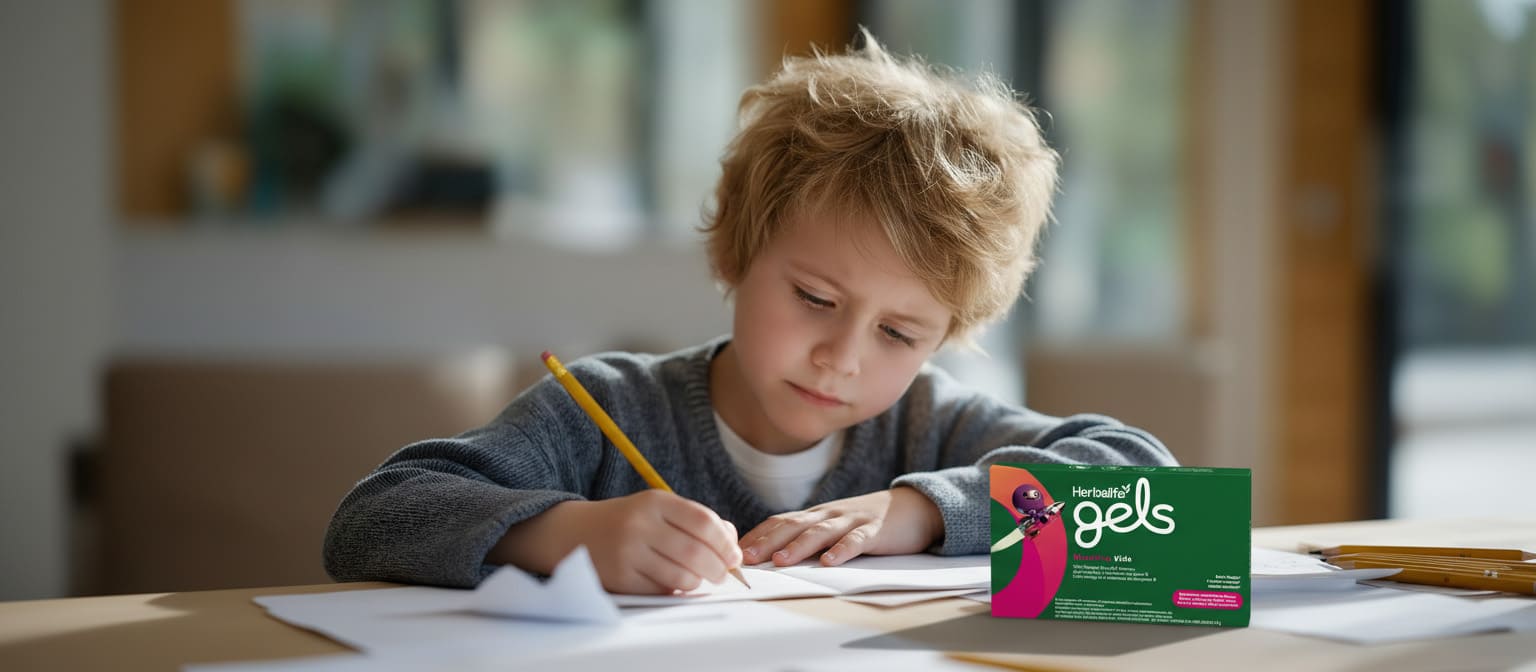 Herbalife MindVita Kids koncentracja dzieci nauka pamięć
