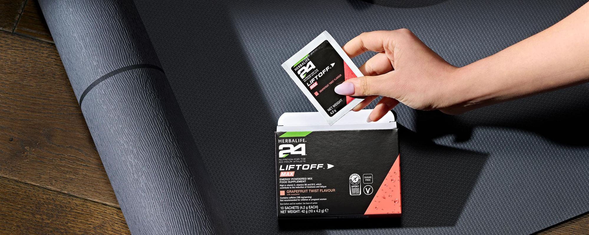 Liftoff Max Herbalife24, energetyczny suplement dla aktywnych