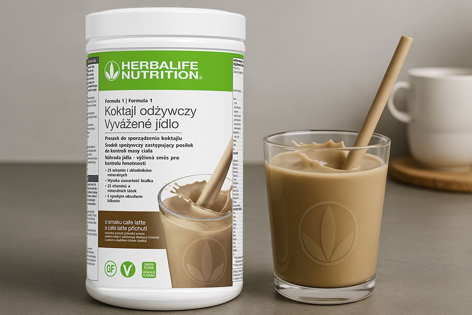 Koktajl Herbalife Formula 1 cafe latte 550 g