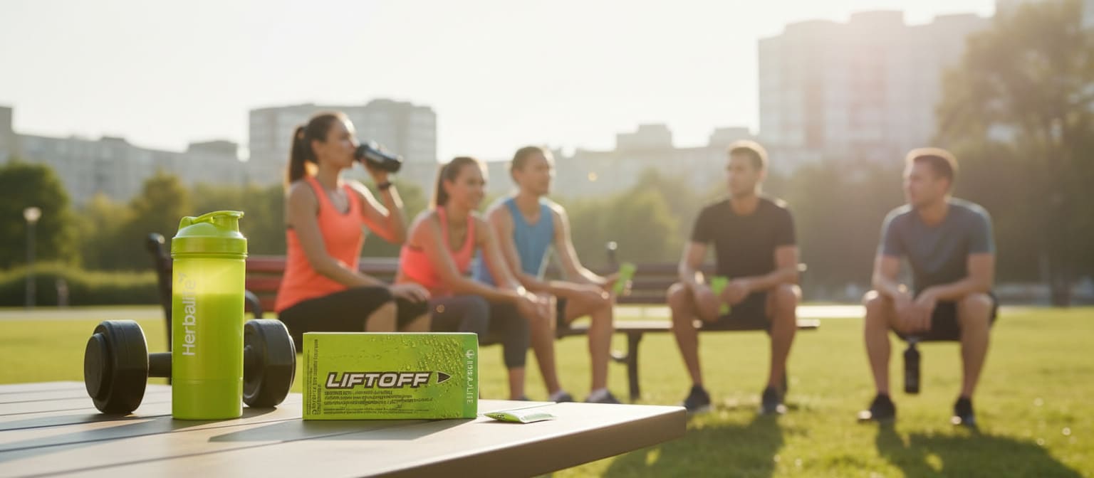 Liftoff Herbalife energia koncentracja tabletki musujące