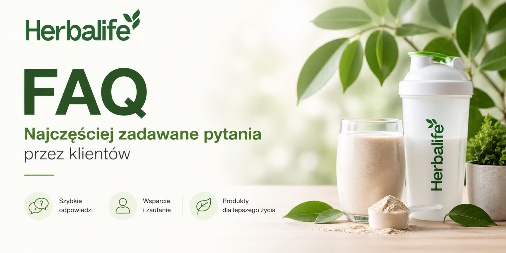 Częste pytania o produkty Herbalife w sklepie HerbaDieta.pl