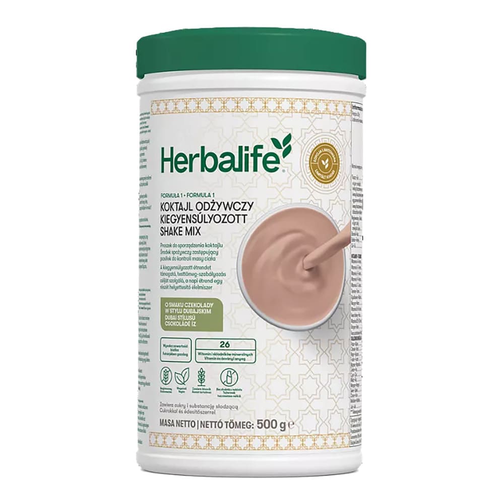 Koktajl Herbalife Formula 1 – czekolada w stylu dubajskim 500 g - edycja limitowana